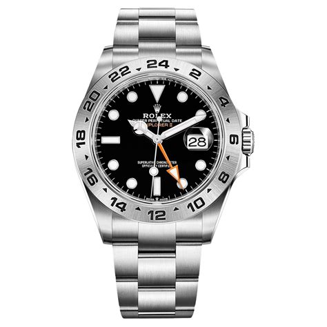 rolex stainless steel explorer ii|rolex explorer ii price new.